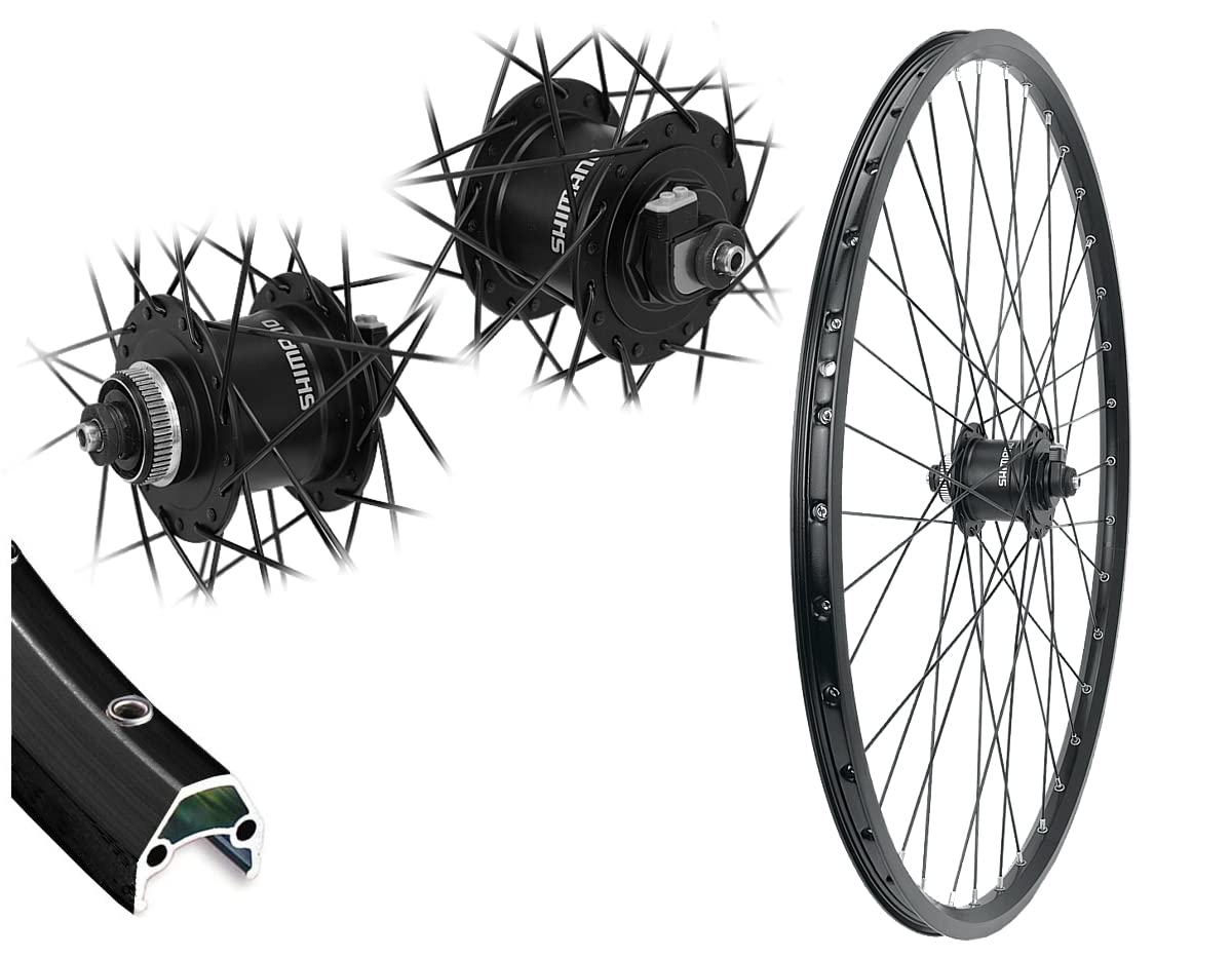 Bärwinkels Vorderrad 27,5 Zoll Disc DC19 Hohlkammerfelge MTB 19-584 Shimano Nabendynamo Alivio Centerlock Schnellspanner