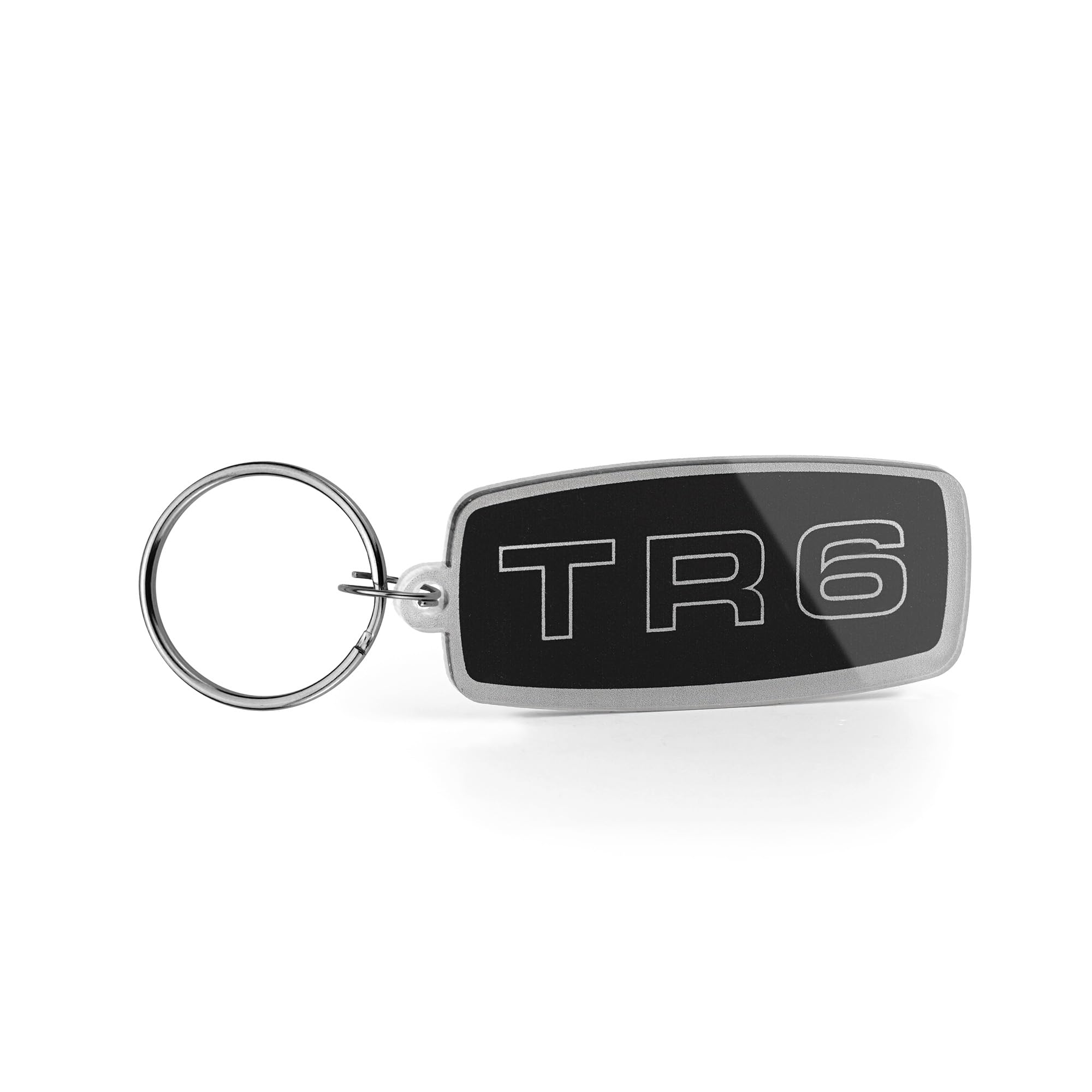 Triumph TR6 Keyring Classic British Car Keychain OFFICIAL LICENCED PRODUCT (Plain Packaging)