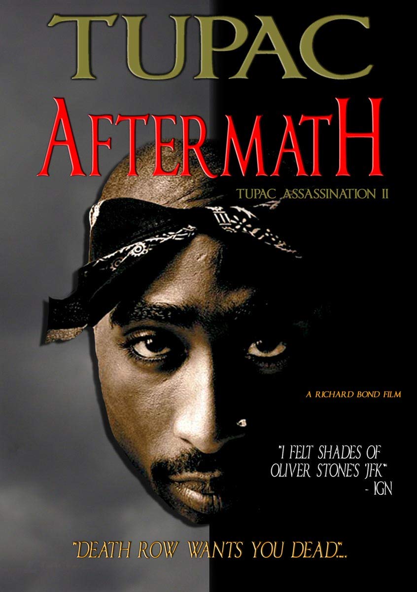 DVD Tupac Aftermath edición importada de Italia para coleccionistas de música rap