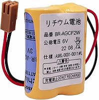 Vista 1 de BR-AGCF2W - Batería de litio - 6V - A98L-0031-0011 - Batería PLC 2200mAh