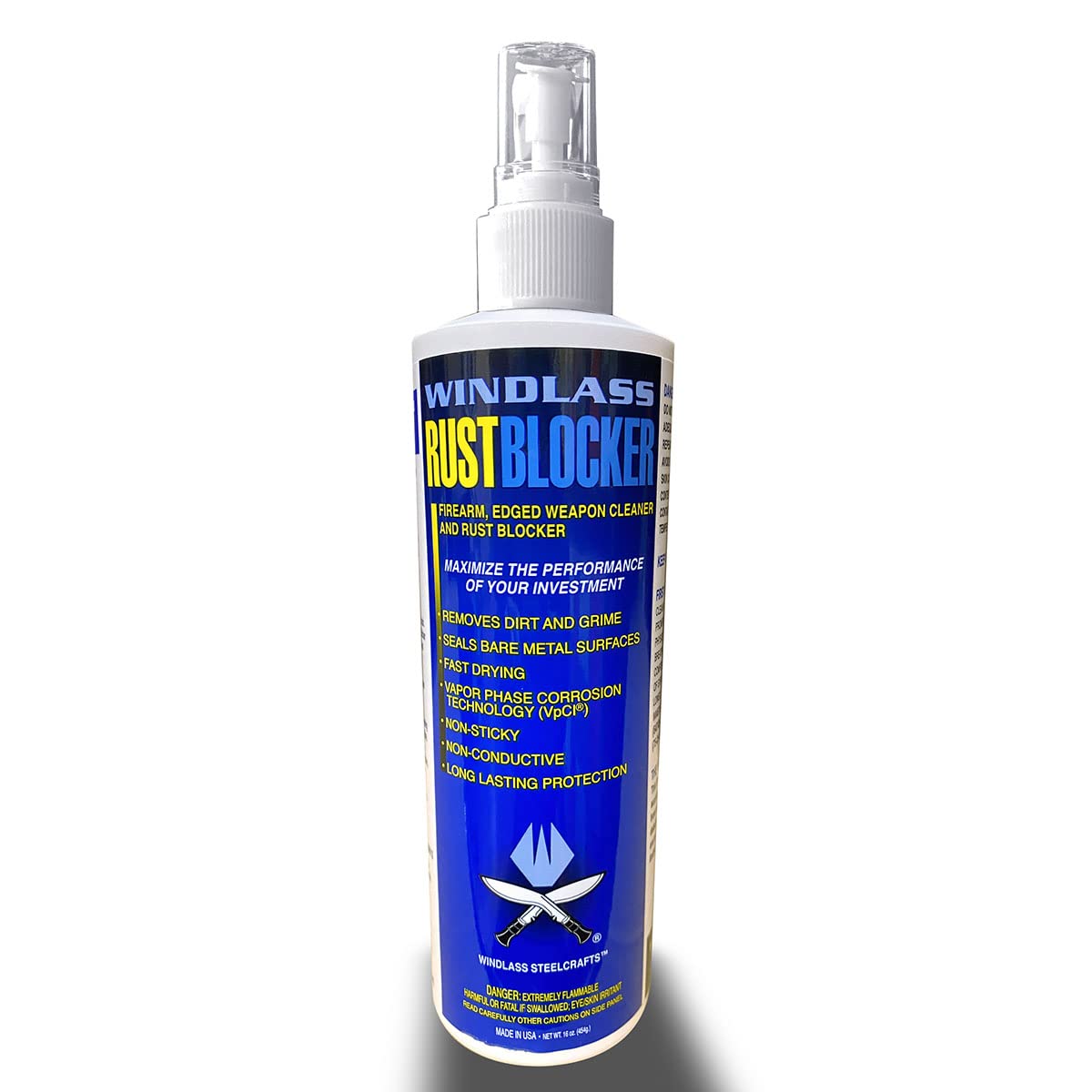 Windlass Sword and Armor Rustblocker Non-Aerosol Spray - Rust Remover Spray for Metal Metal Products