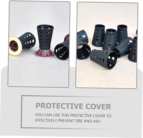 Miniatura 3 de 30 unids moxibustión cubierta protectora herramientas de masaje Moxibustión cubierta china moxibustión instrumento suministros práctica mocibustión