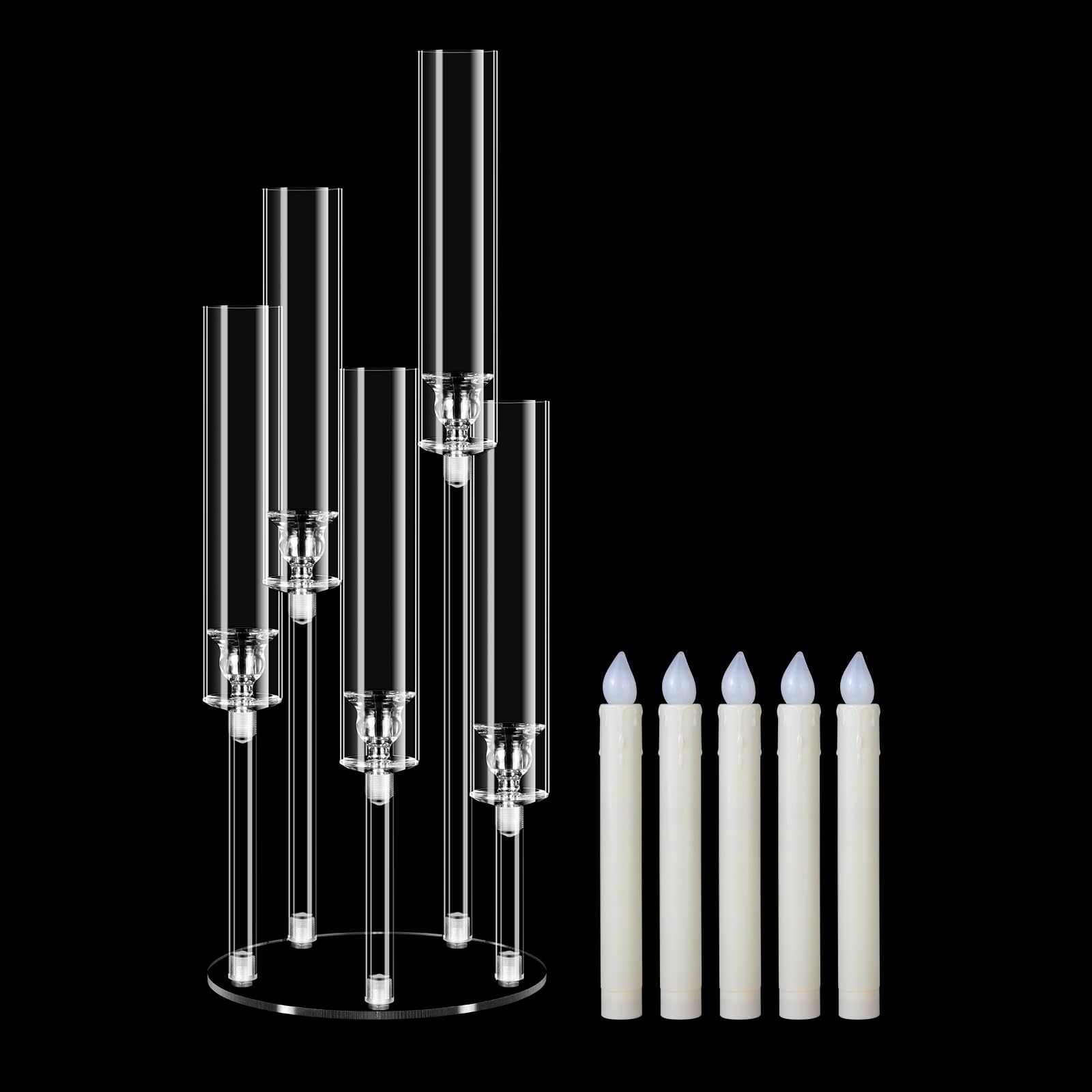 Metalen Kandelaars Gold Kandelaar Centerpieces Kan... – Vicedeal