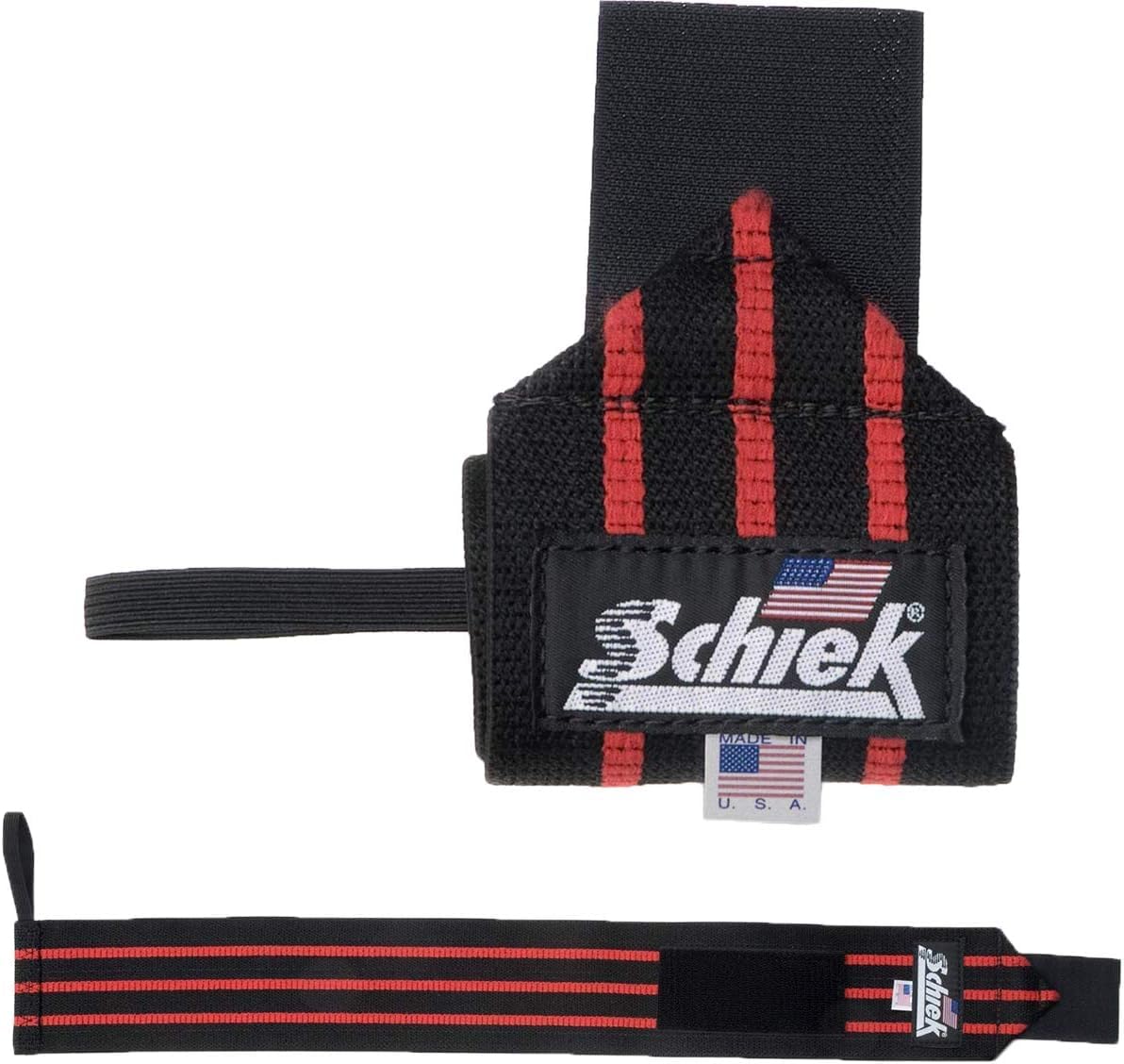 Schiek SSI-1112WSB 12 Heavy Duty Wrist Wrap Black-image-42