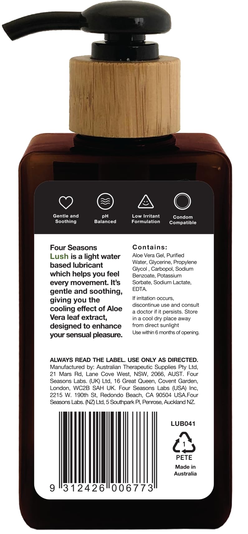 lush personal lubricant review Four Seasons Lush Aloe Vera Lubricant, Water Based, 200 Milliliters :  Amazon.com.au: Health, Household & Personal Care