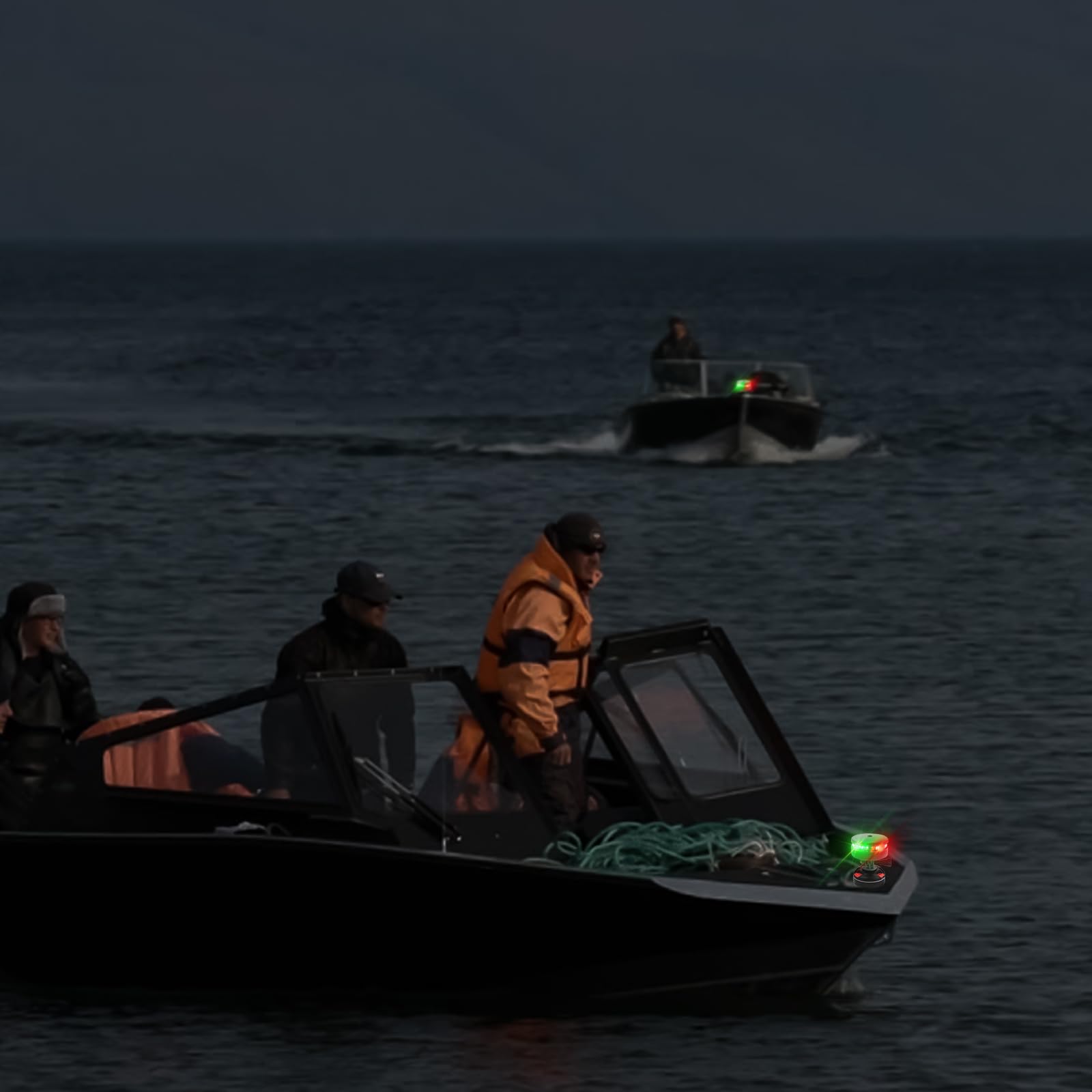 Luci di navigazione per barca, luci di navigazione a LED per prua rosse e verdi, luci di navigazione marine, luci di poppa, impermeabili IP67