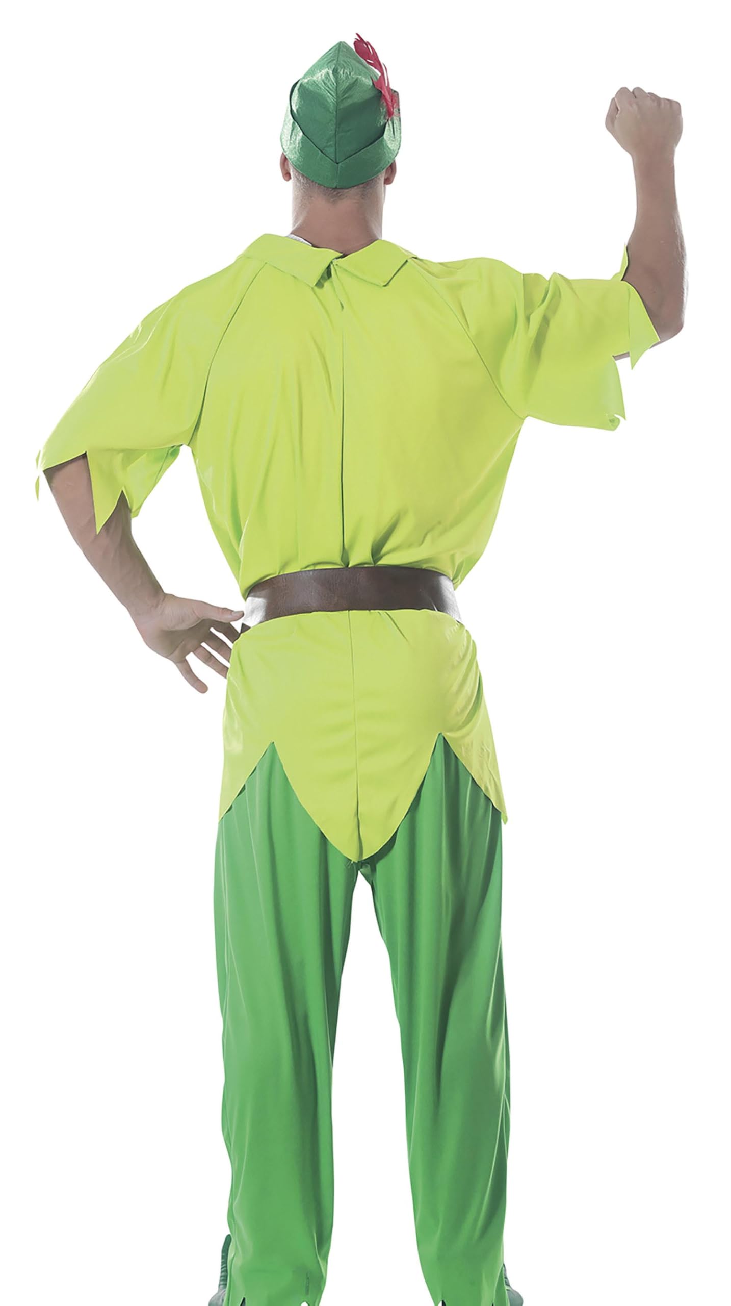 FIESTAS GUIRCA | Costume de Archer Adulte - Chemise, Ceinture, Chapeau et Pantalon - Costumes de Contes et Fées, Journée du Livre, Halloween et Carnaval - Idéal pour Hommes