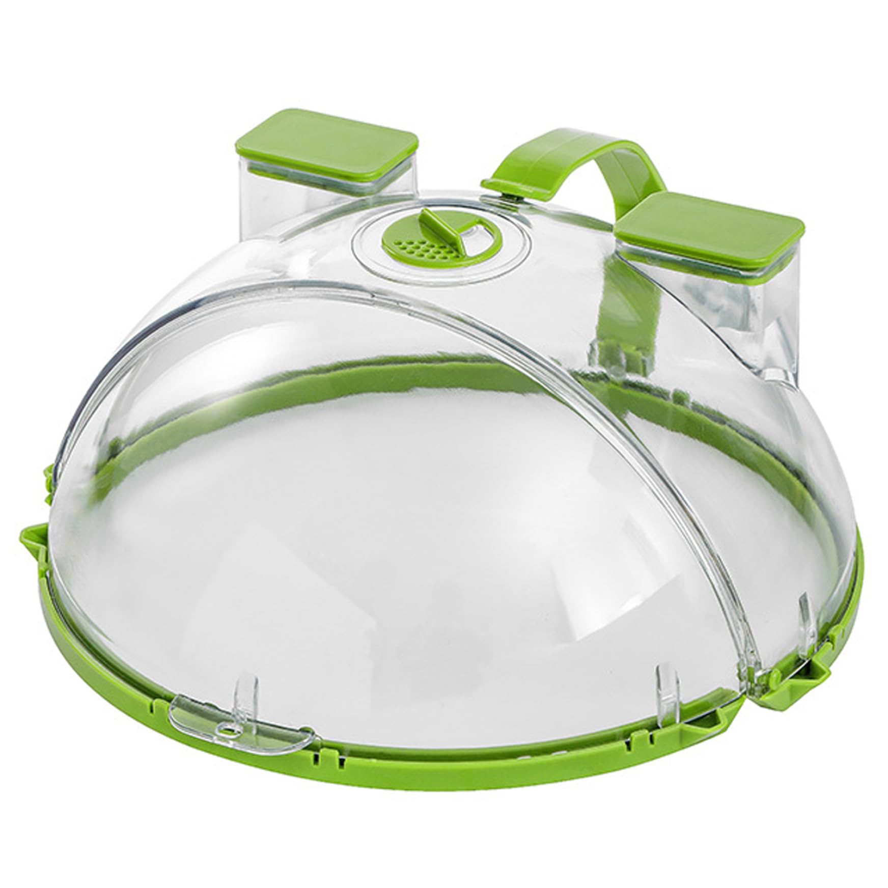 Tapallmy Microwave Steam Cover Retractable Splatter Guard ideal for Microwave Water Injection Design ideal for Lock Heat resistant Food Cover With Anti scald Handle Boxed