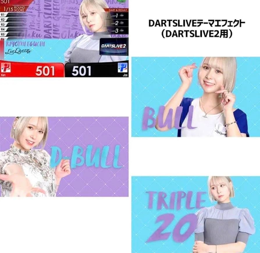 DARTSLIVE AMBASSADORカード - 江口梨世美 アクセサリ > ダーツライブカード > DARTSLIVE PLAYER GOODS第五