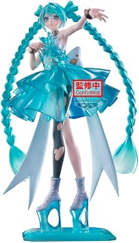 Banpresto - Vocaloid - Hatsune Miku - Clearluxe Emerald Gem Evolve Figure