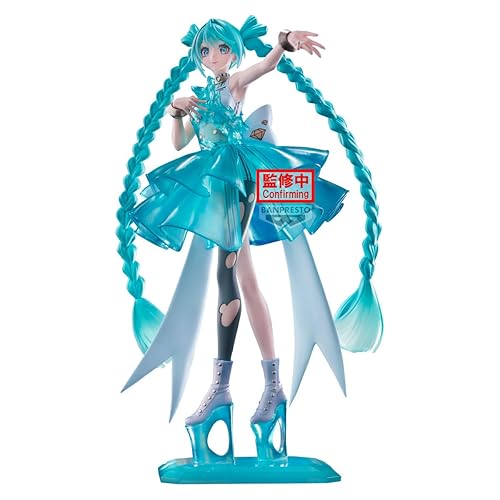 Clearluxe Emerald Gem Evolve Miku Figure