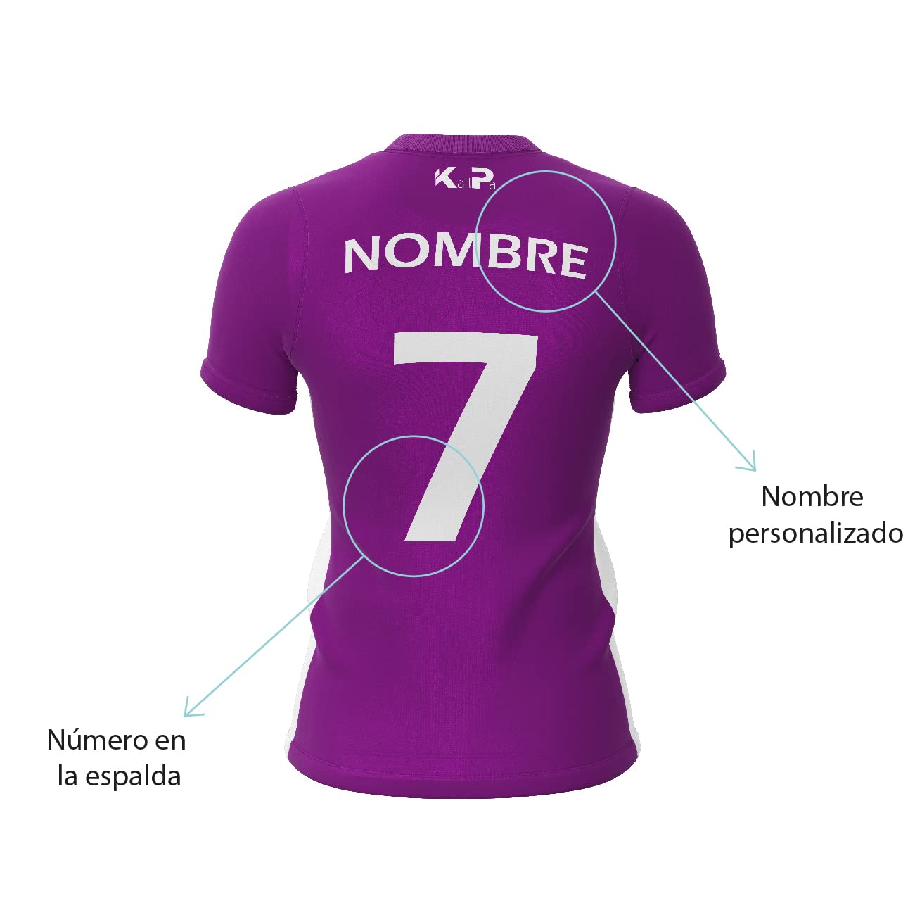 Equipación Deportiva de Voleibol Personalizada. Unisex niños y Adultos. Solo Camiseta. Personaliza con tu Nombre, Escudo y número