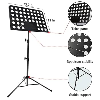Amazon.co.jp: 楽譜たて 楽譜スタンド 楽譜 スペクトルスタンド
