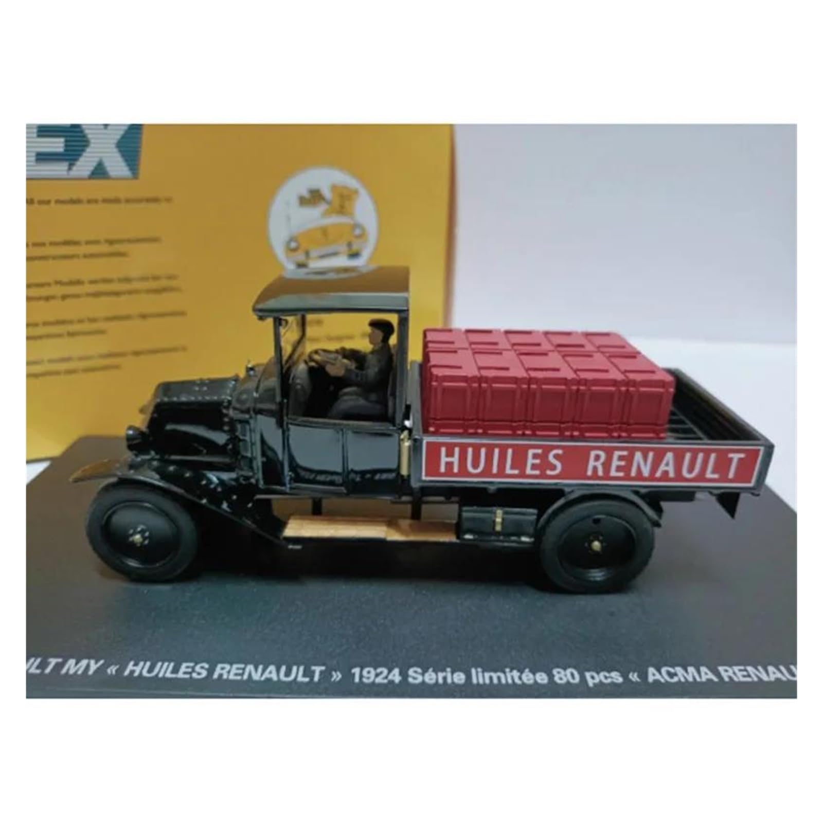 Metallo Scala Replica 1 43 Per HUILES MY ACMA 1924 Modello Di Auto In Resina Simulazione Veicolo Giocattolo Ornamenti Da Collezione