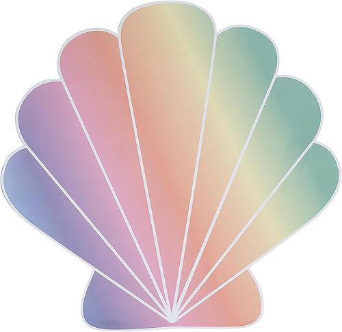 Mantel individual de sirena de concha pastel 12 piezas