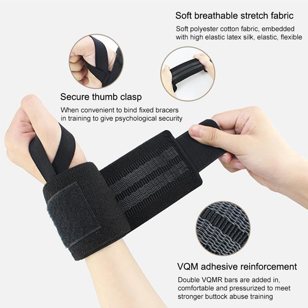 Set di 5 cinghie elastiche portatili di ricambio elastiche resistenti agli strappi traspiranti per palestra fitness allenamento gomito tutore