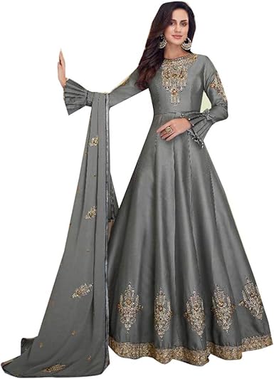 Grey traditional dress Clearance