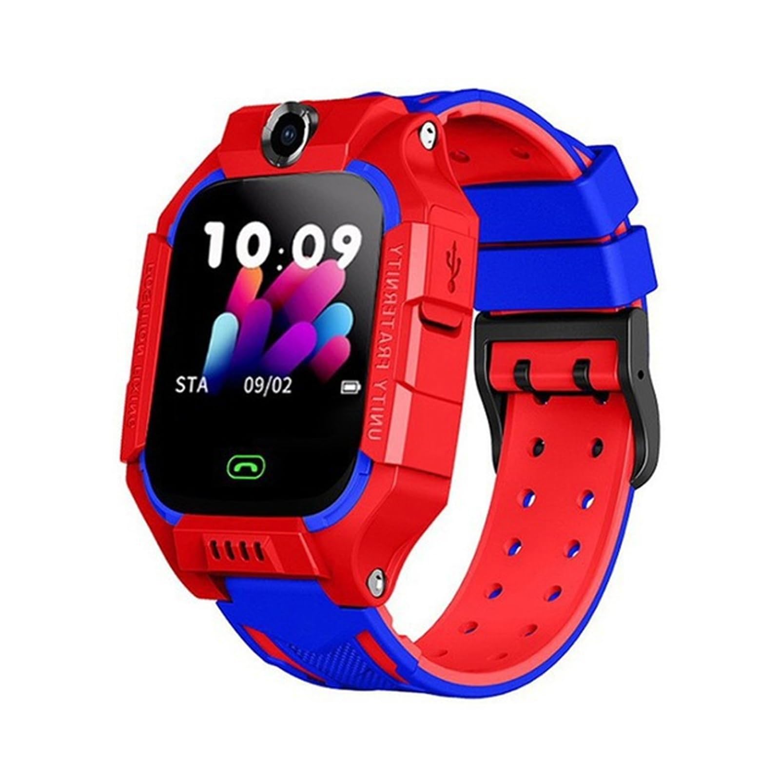 VBESTLIFE Smartwatch per Bambini e Bambine, Smartwatch Impermeabile per Bambini con Chiamata Bidirezionale, Touch Screen, Fotocamera, Giochi di Matematica, Sveglia, per Bambini da 3 a 12