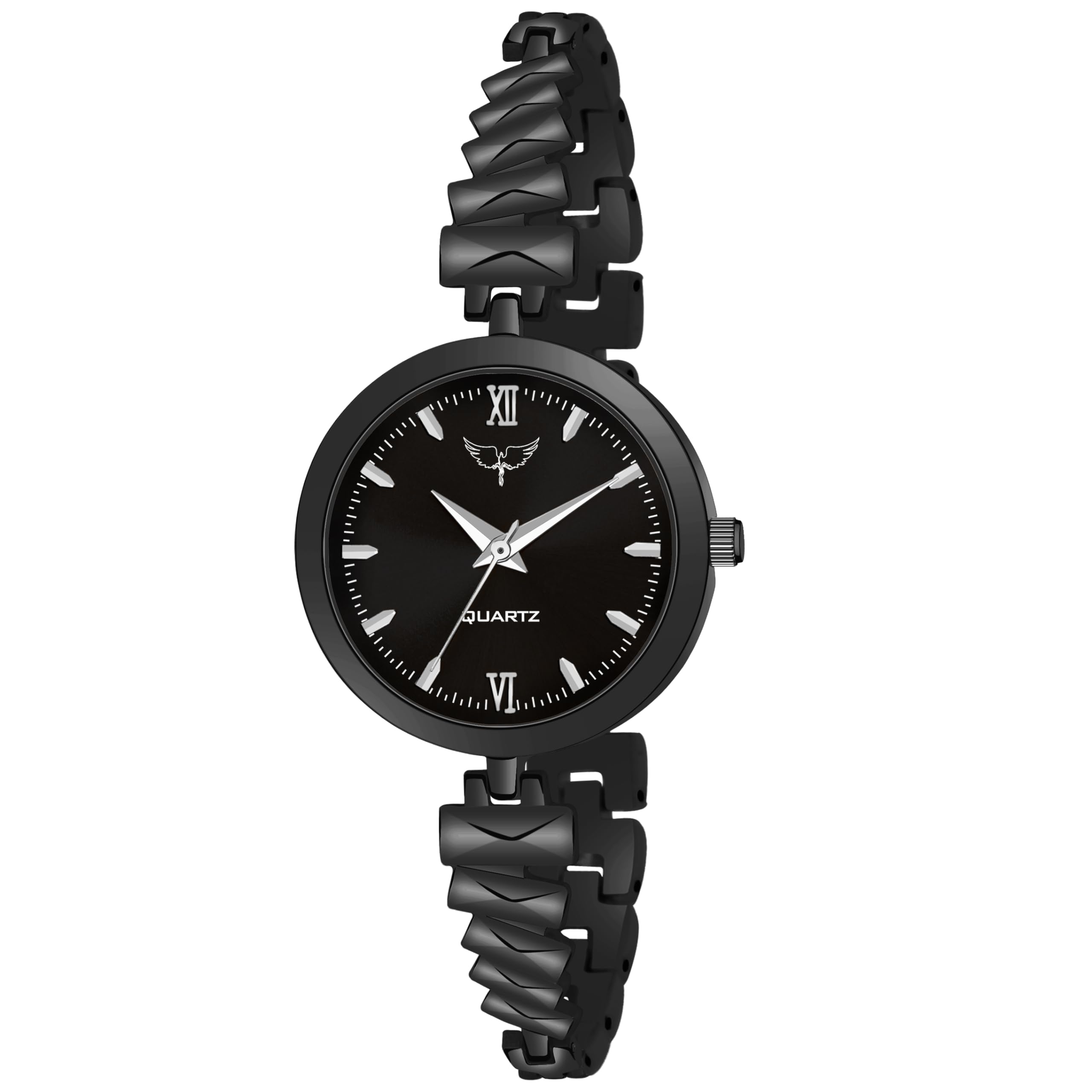 WHITE BIRD Metal Formal Analogue Womens Watch (Black) (B0CM6N6BP9) Amazon Price History, Amazon Price Tracker
