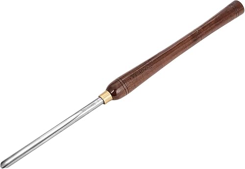 Miniatura 7 de IMOTECHOM Juego de cinceles de torno HSS de 3 piezas, herramientas de torneado de madera con caja de madera, 14 pulgadas, 38 pulgadas y 12 pulgadas