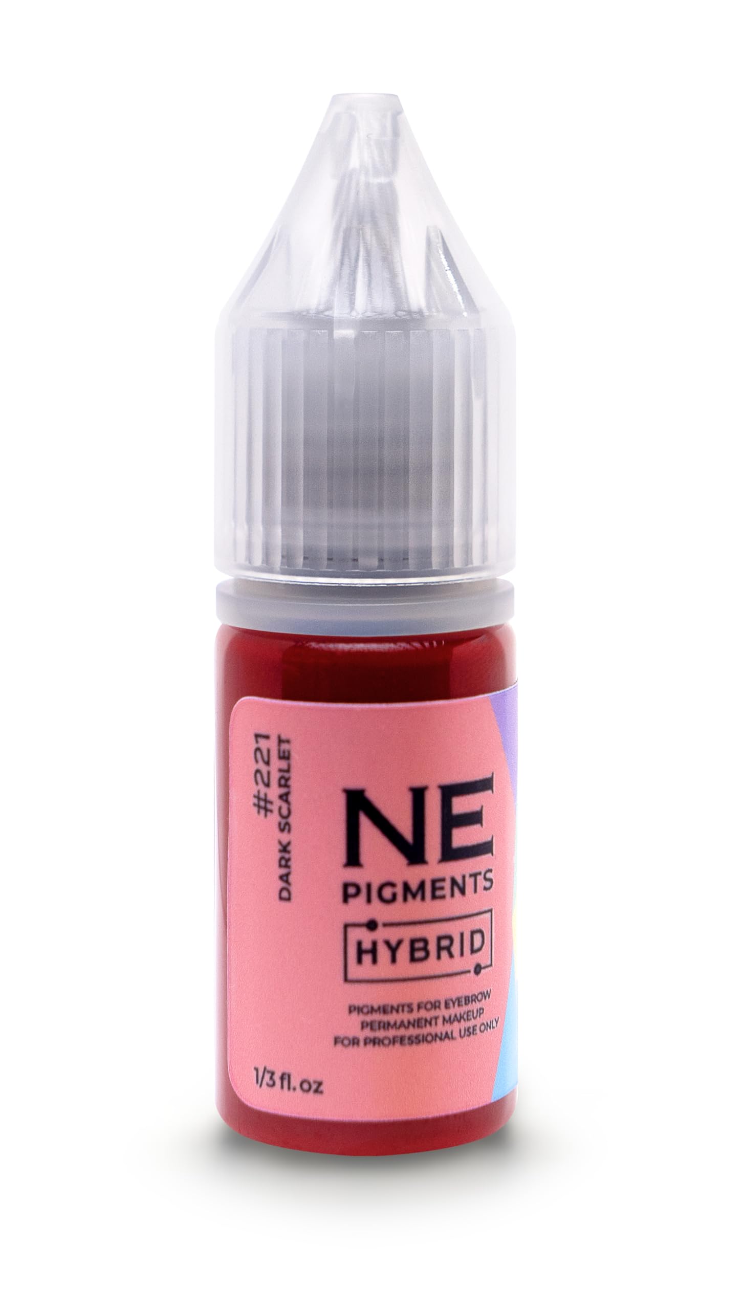 Dark Scarlet #221 - by Elena Nechaeva - Lip Pigment - Permanent Makeup - Professional Tattoo Ink