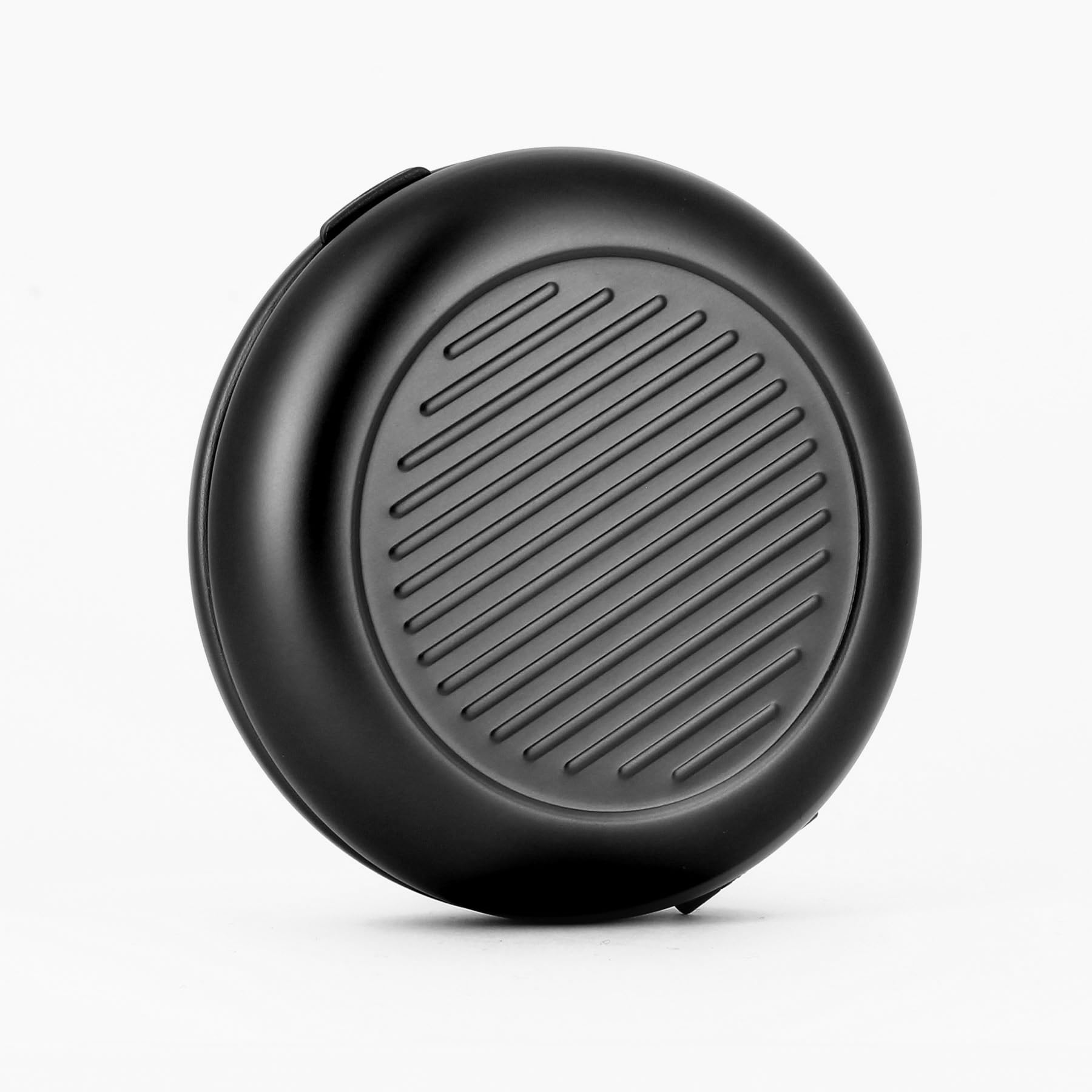 Monedero de Aluminio para Euros, Capacidad de hasta 20 €, 5 Piezas por Compartimento, Accesorio Organizador Compacto, Modelo Euro Monedero (Negro)