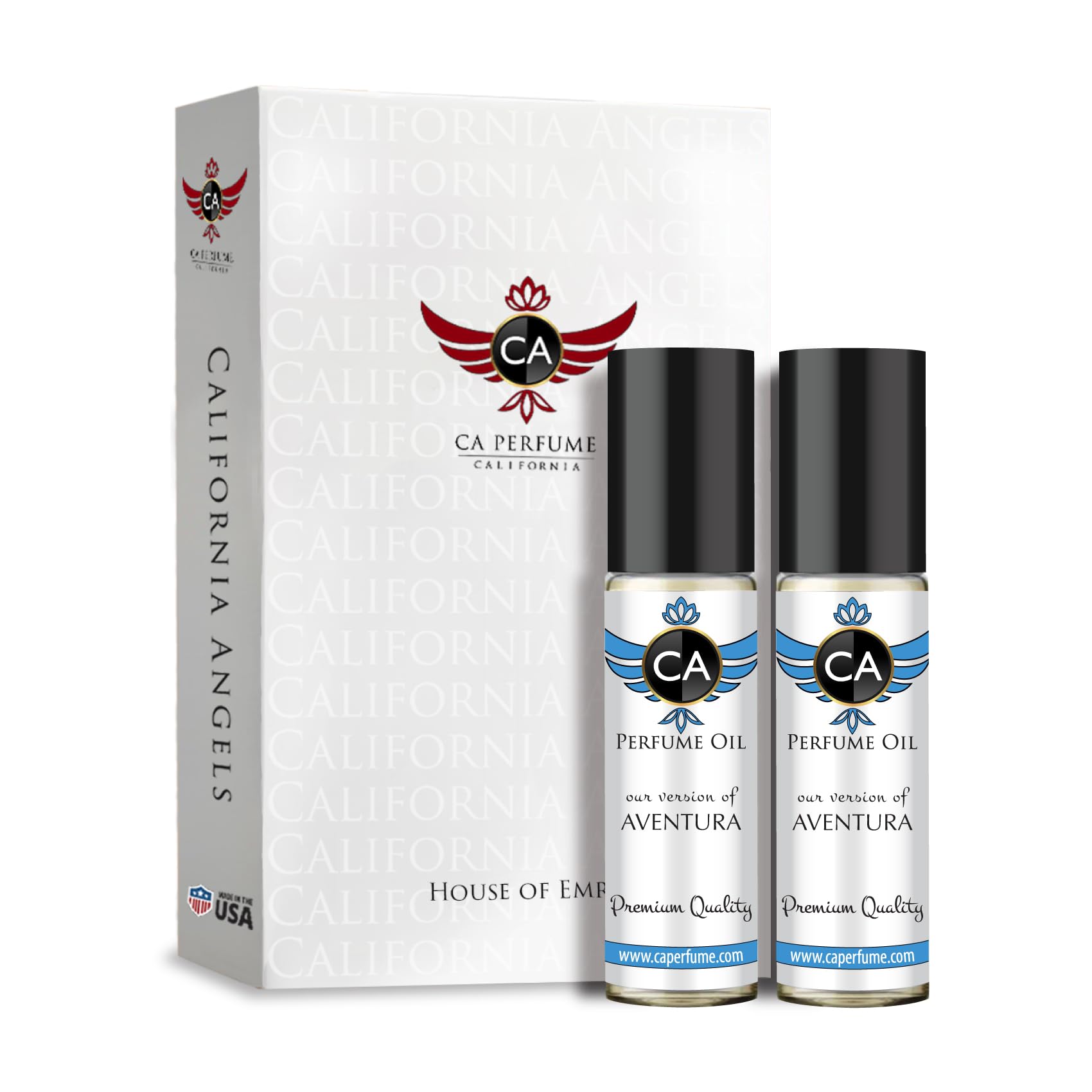 CA Perfume Body Oil Aventura Impression Double Set Roll-On - 0.33/10ml X2