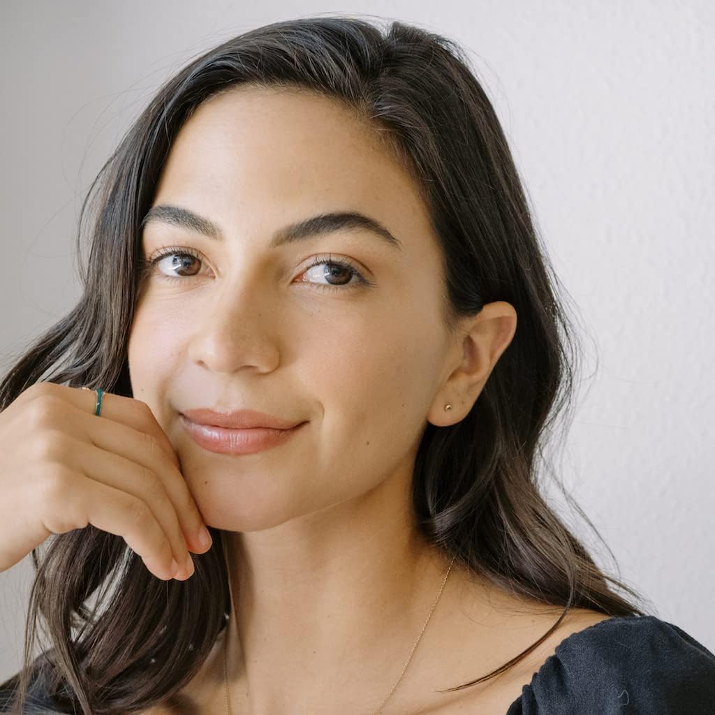 HONEYCAT Mini Moon Stud Earrings in Gold, Rose Gold, or Silver | Minimalist, Delicate Jewelry