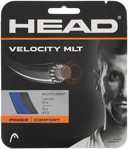 Miniatura 9 de HEAD Velocity MLT - Cuerda de raqueta de tenis (40 pies)
