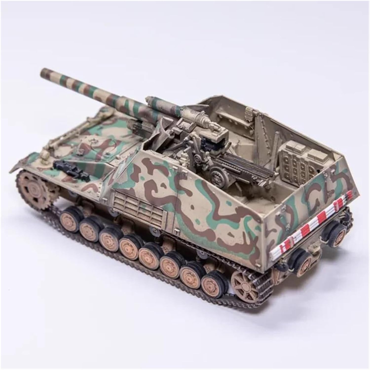 Realistic Tank 1:72 Scale for Sd.Kfz.165 Wild Bee Tank Model Kit Static Die Casting Collectible Ornaments Static Tank Model