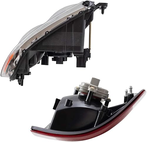 Miniatura 5 de Brock Juego de 4 faros halógenos de repuesto, luces traseras con placas de circuito compatibles con camionetas 1500 2002-2005