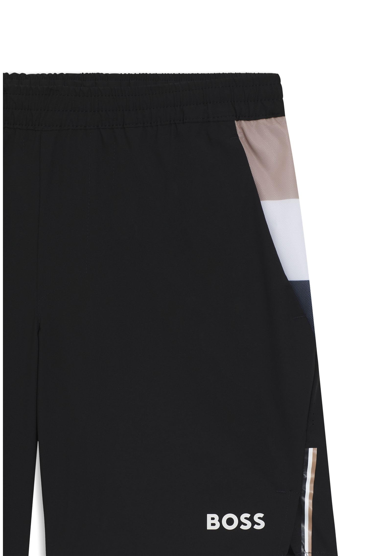 BOSS Active Tennis-Shorts Aus Feuchtigkeitsregulierendem Stretch-gewebe
