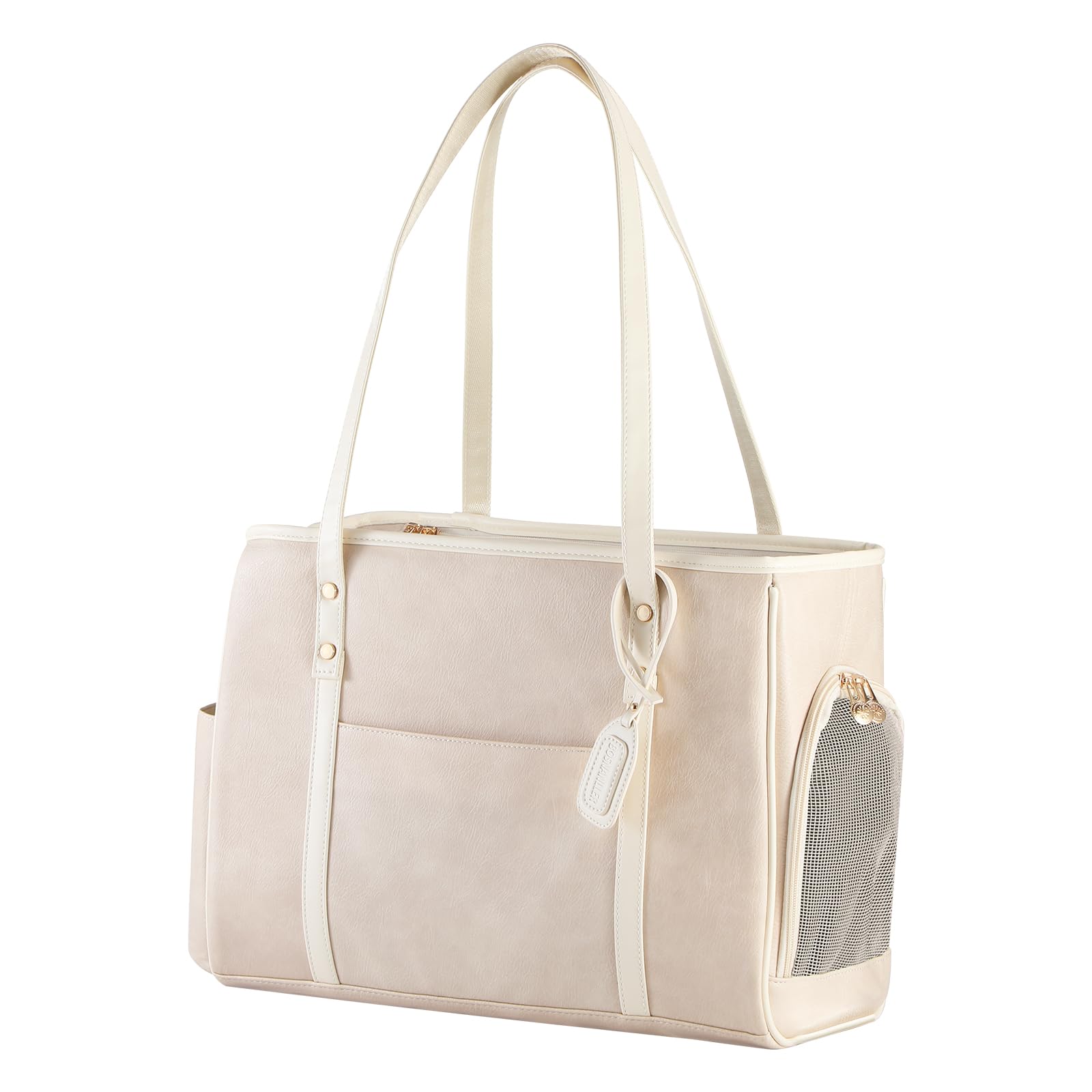Bosnanller Premium Leather Pet Carrier