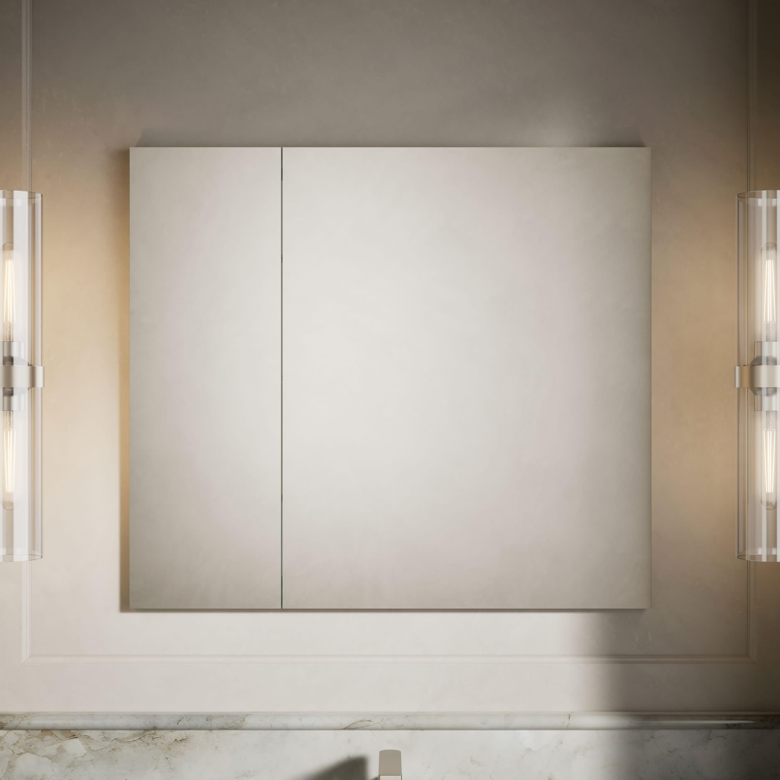 Kohler Verdera Armoire à Pharmacie, Aluminium anodisé, 30 x 34 x 4,75 inches