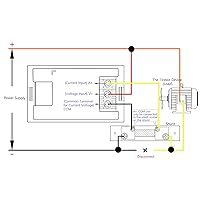 Vista 2 de DROK DC 4.5-100V Multímetro digital con voltímetro, amperímetro y panel de medidor de voltaje, medidor de amperios DC, medidor de voltaje, probador