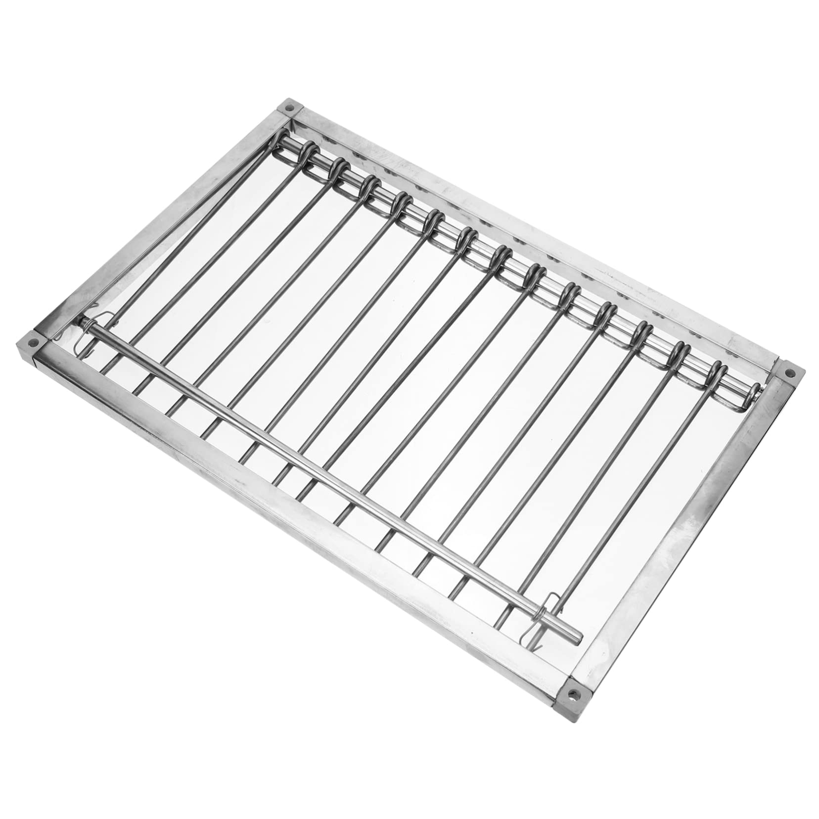 Puerta de acero inoxidable de alta dureza para jaulas de palomas y aves selectas