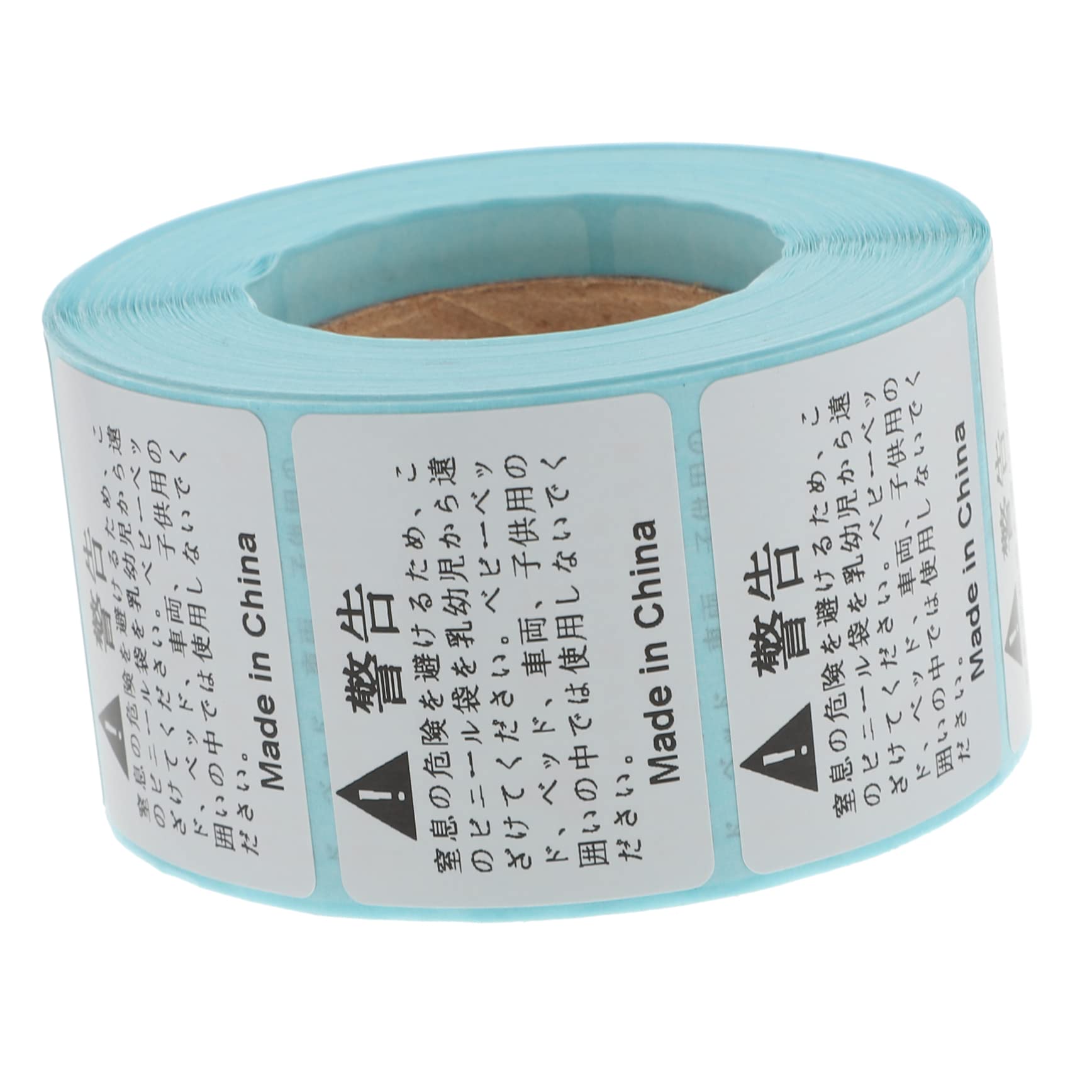 SHOWERORO 800Pcs Suffocation Warning Stickers Self Adhesive Signs Hazard Labels for Packaging Bags for Home Office and Safety