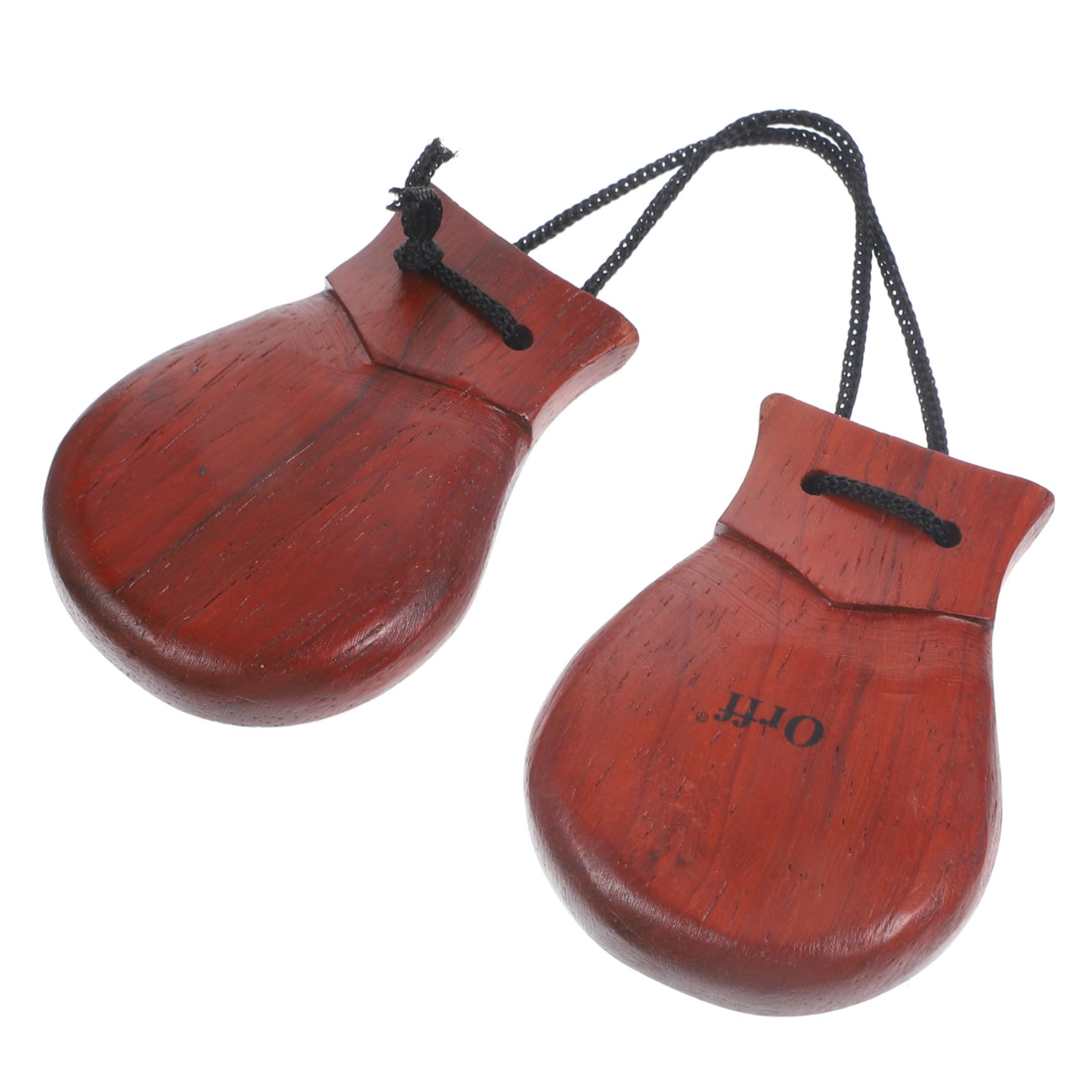 VICASKY Percussion Castanets Wooden Spanish Castanets for Adults Latin Hand Percussion Instrument