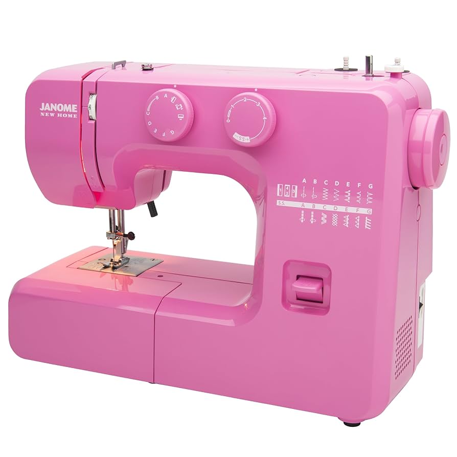 90sビンテージ　ピンクのメトロノーム　21×9×11cm Amazon.com: Janome Pink Sorbet Easy-to-Use Sewing Machine