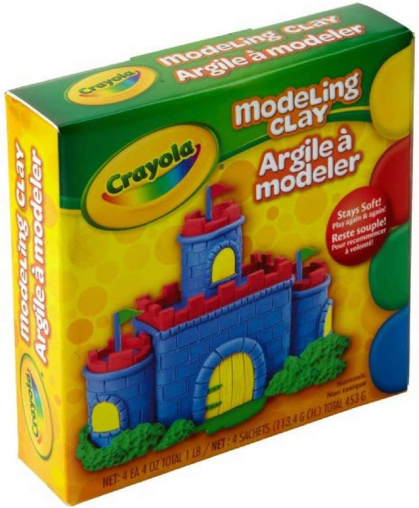 Crayola Modeling Clay 16 oz (Pack of 6)