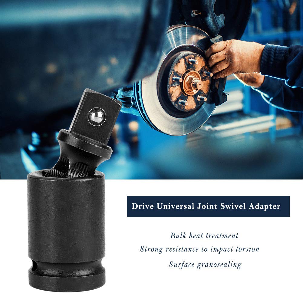 Adaptador Rotación 360 Junta Universal (cardán) 3/4 Pulgadas, Acero  Cromo-molibdeno, Rotación 360°, Para Llaves De Impacto Adaptador De Impacto  De Aire