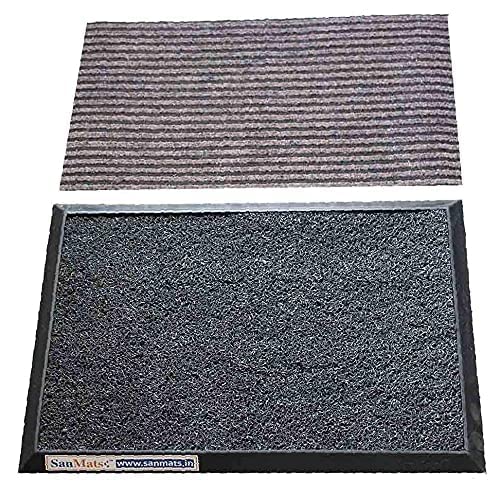 Buy SanMats Shoe Sanitizing Mat with Carpet Dryer | Floor Mat ...
