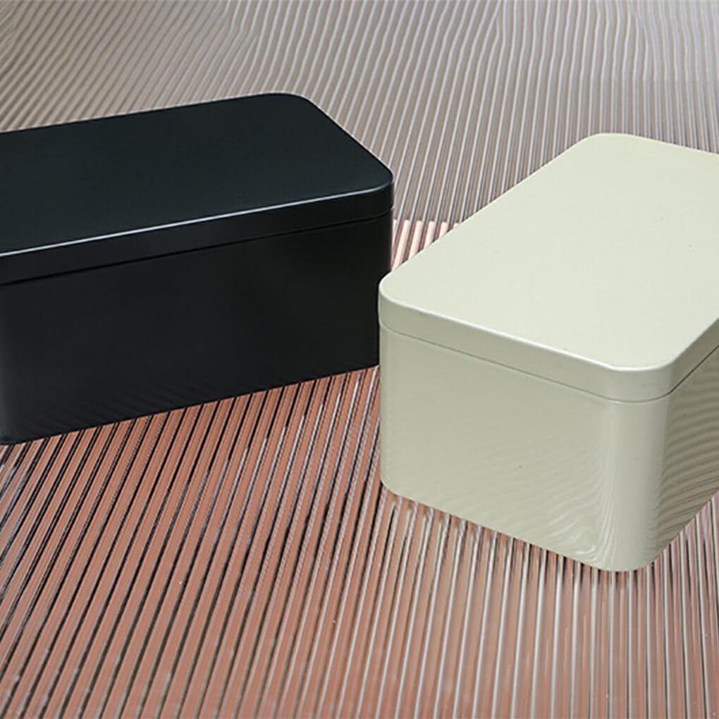 Boîte métallique, boîte de rangement hermétique de 6,5 L avec doseur, pour aliments et café, beige, Relaxdays | Leroy Merlin