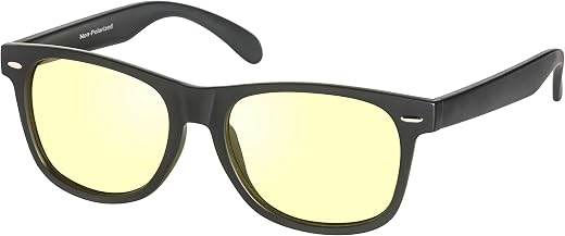 Eagle Eyes Charlie Night-Lite Glasses - Retro Style Anti-Reflective Glasses