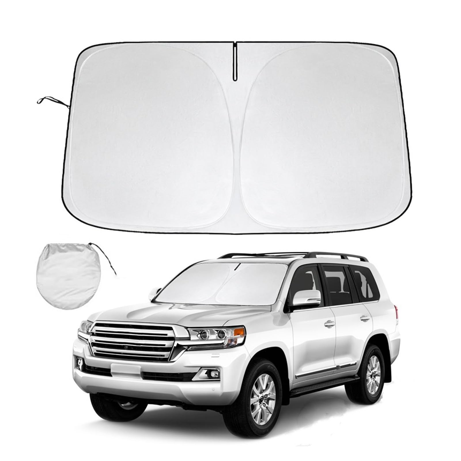 車用サンシェード プラド用 90 120 150 2013 2014 2015 2016 2017 2018