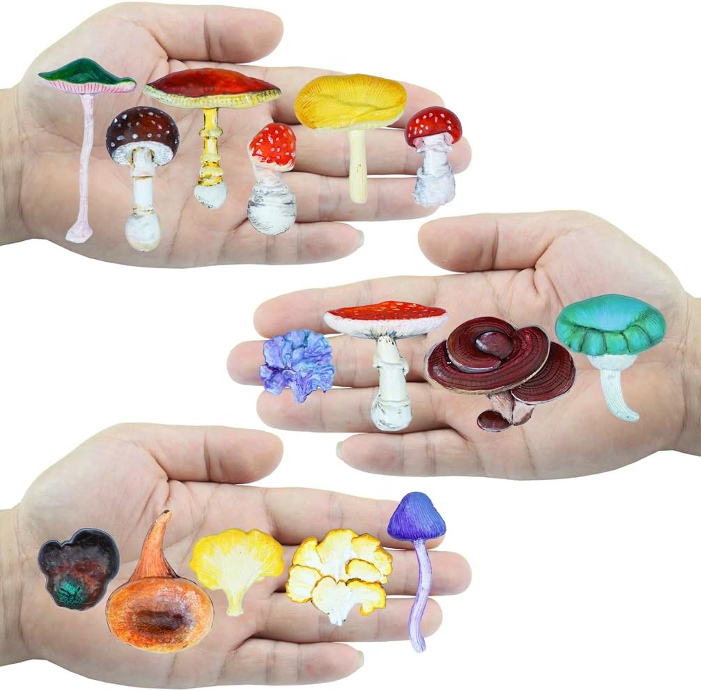 Mushroom Silicone Mold for Crafts Polymer Air Dry Clay