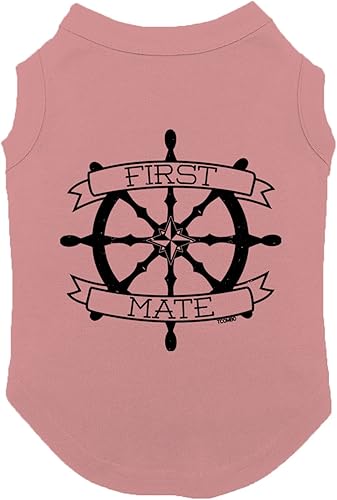 First Mate - Camisa para perro (malva, L)