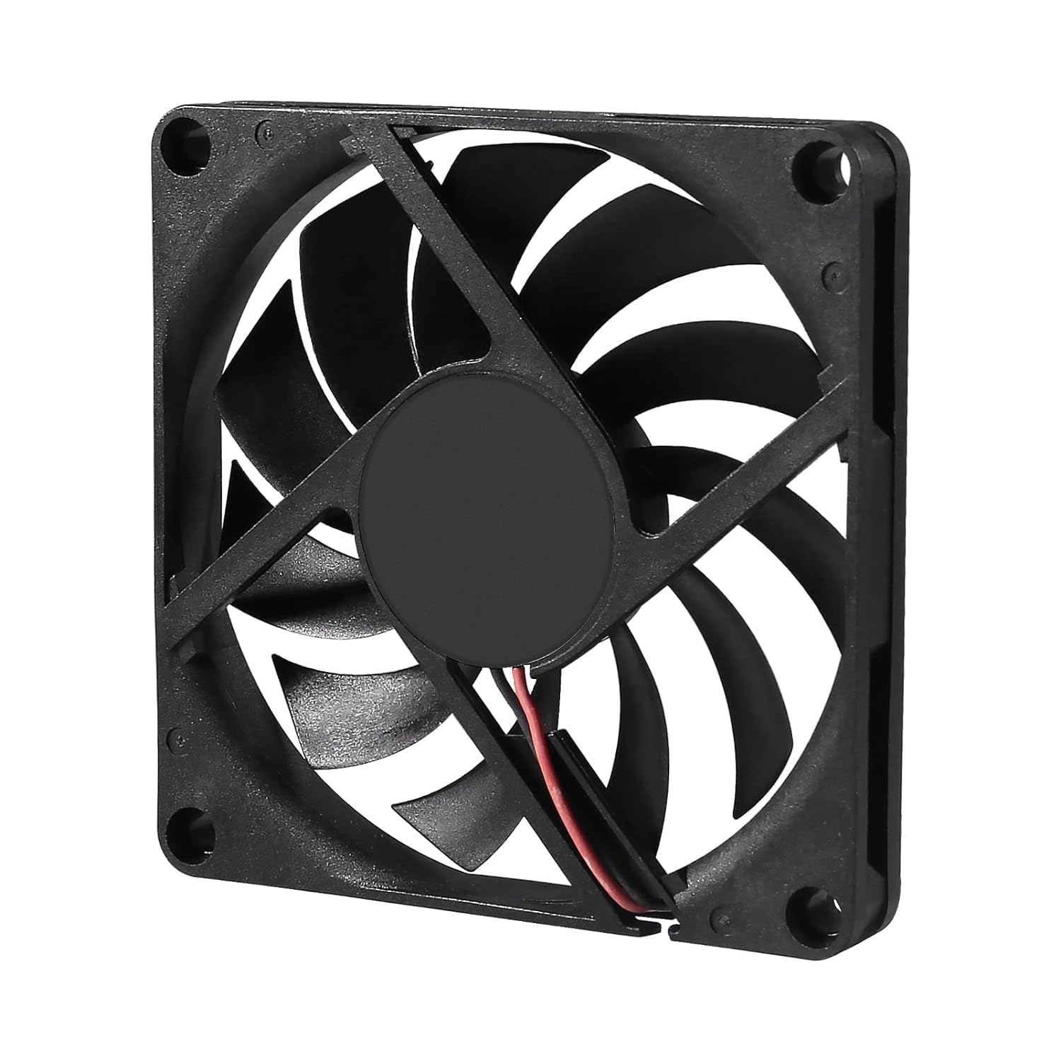 DIANN 4 ventiladores de refrigeración 8010 de 5 V 0,27 A, USB, 80 x 80 x 10 mm, sin escobillas, CC para computadora, disipador de calor, ventilador de refrigeración de 80 mm x 10 mm