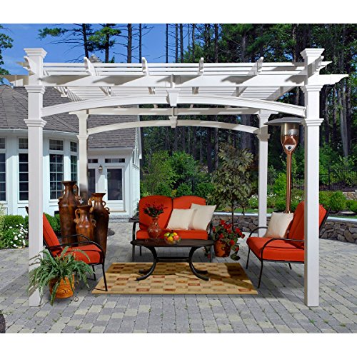 Venetian 10' X 10' Vinyl Pergola #TOP2