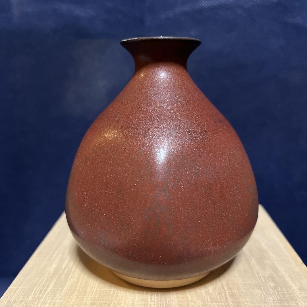 一輪差し／上野焼花入／光修造／鉄釉 一輪差し／上野焼花入／光修造／鉄釉 Amazon.co.jp: 一輪差し／上野